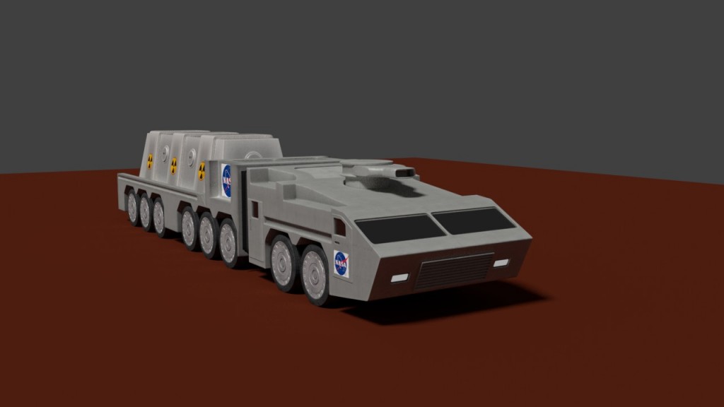 Future Mars vehicle, truck preview image 1